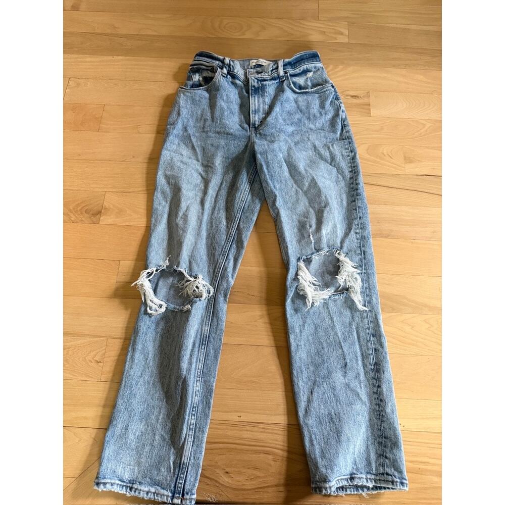 Abercrombie & Fitch 90s Straight Ultra High Rise Jeans